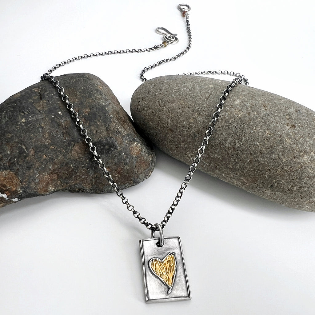 Gold Heart Necklace
