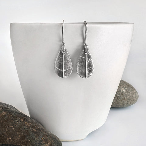 Teardrop Leaf Earrings
