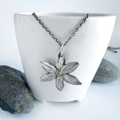 Rosy Posy Flower Necklace