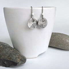 Tiny Nasturtium Earrings