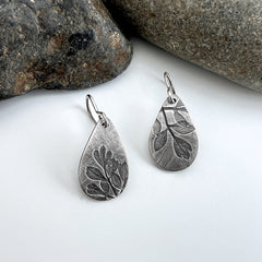 Botanical Teardrop Earrings