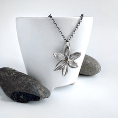 Rosy Posy Flower Necklace