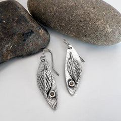 Free Form Corylopsis Earrings