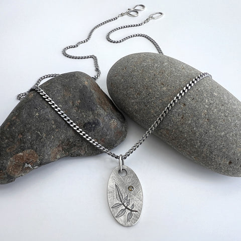 Large Oval Jasmine Necklace