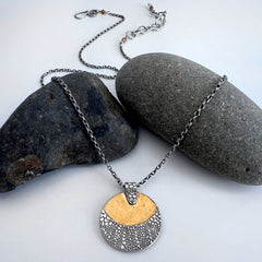Keum-Boo Urchin Necklace