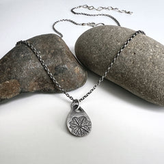 Small Triangle Botanical Necklace
