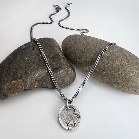 Make a Wish Oval Necklace