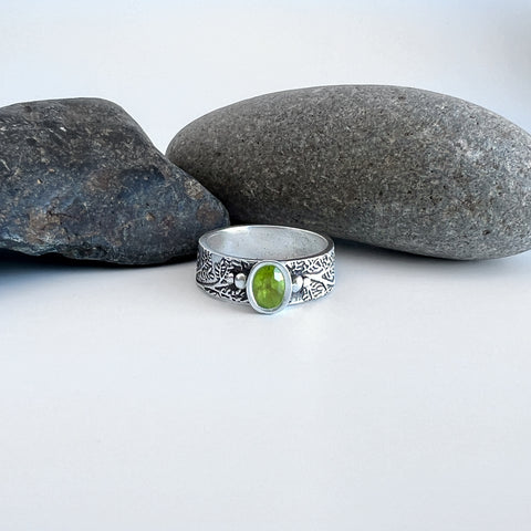 Vine Textured Ring