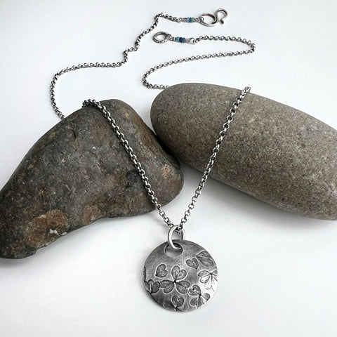 Silver Clover Necklace
