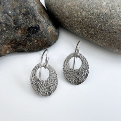 Cherry Blossom Print Earrings