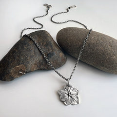 Hydrangea Flower Necklace