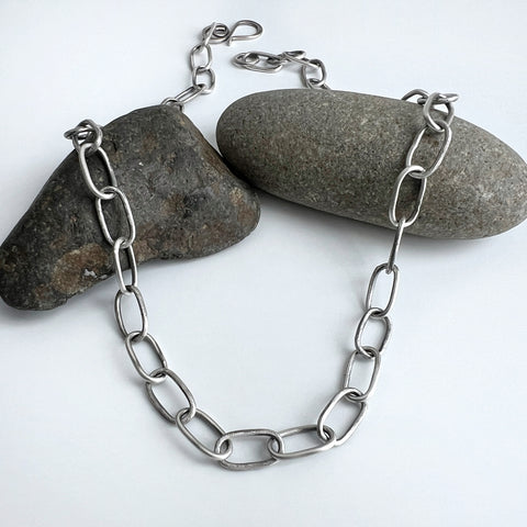 Paper Clip Chain Necklace