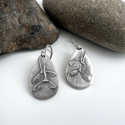 Silver Samara Earrings