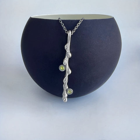 Silver Twig Pendant