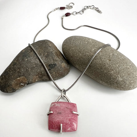 Thulite Pendant