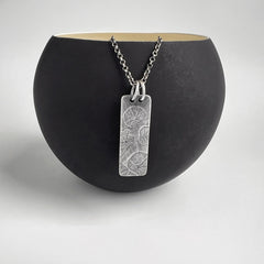 Nasturtium Bar Necklace
