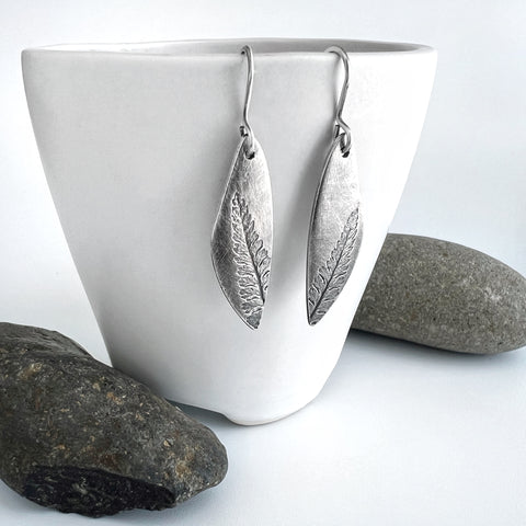 Free Form Fern Earrings
