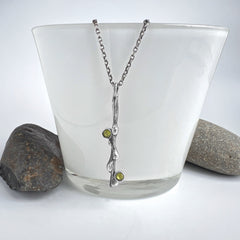 Silver Twig Pendant