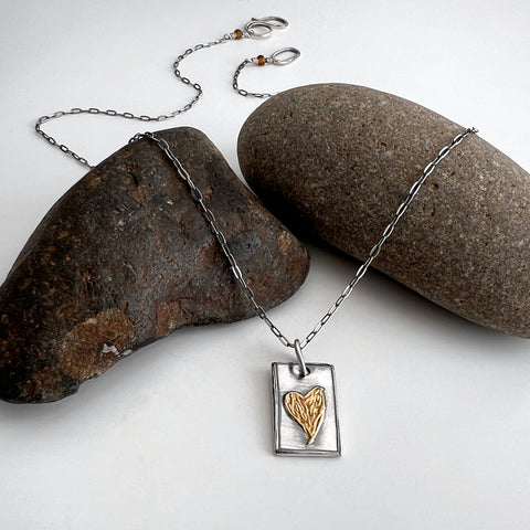 Gold Heart Necklace