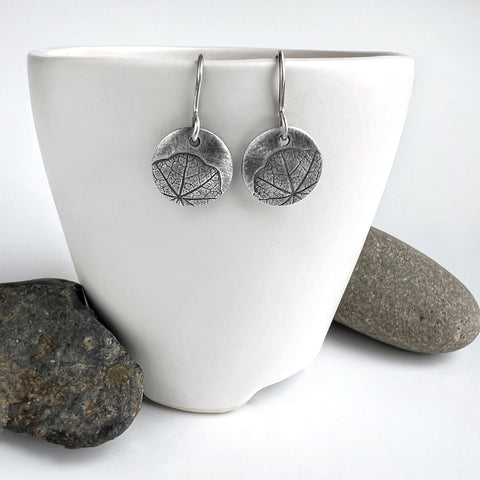 Tiny Nasturtium Earrings