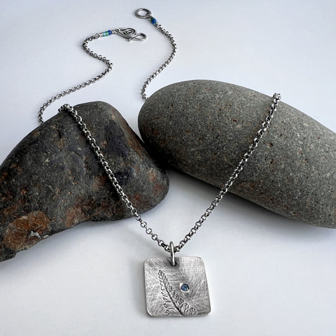 Square Fern Necklace