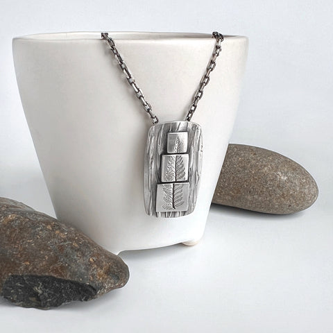 Silver Fern Necklace 11