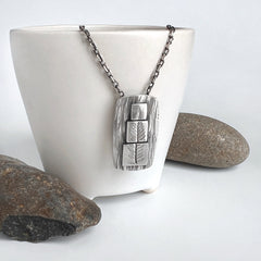 Silver Fern Necklace 11