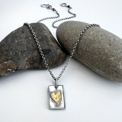 Gold Heart Necklace