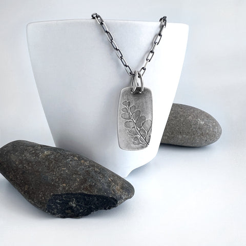 Maiden Hair Fern Necklace