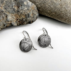 Tiny Nasturtium Earrings