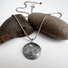 Domed Clover Pendant