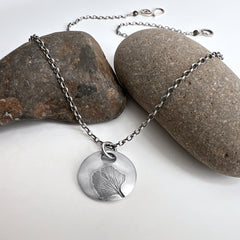 Ginkgo Leaf Necklace