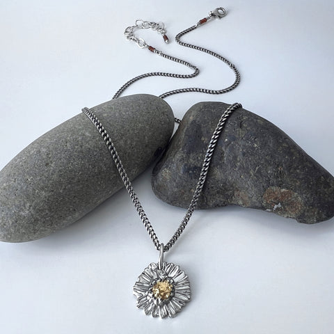 Aster Flower Necklace