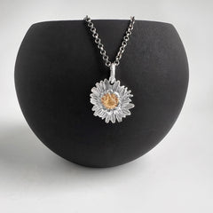 Aster Flower Necklace