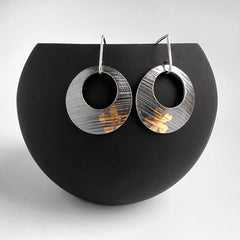Keum-Boo Flower Earrings