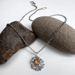 Aster Flower Necklace