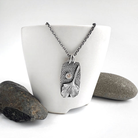 Ginkgo Love Pendant Small