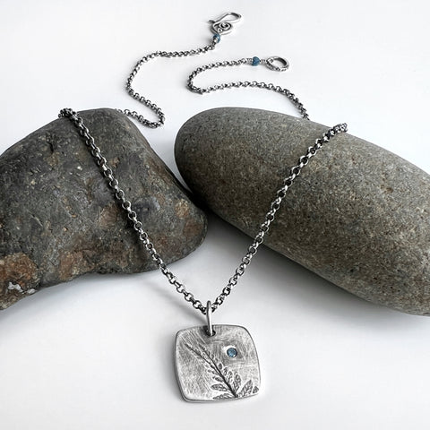 Square Fern Necklace