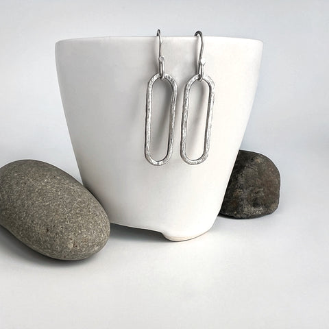 Oval Dangle Earrings