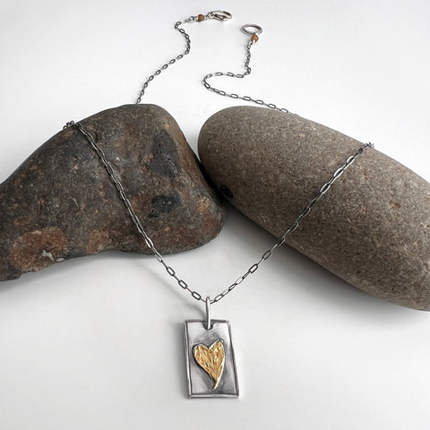 Gold Heart Necklace