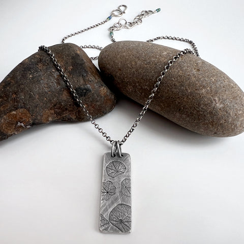 Nasturtium Bar Necklace