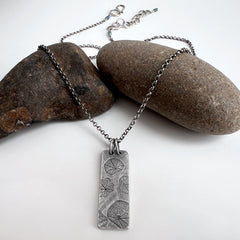 Nasturtium Bar Necklace