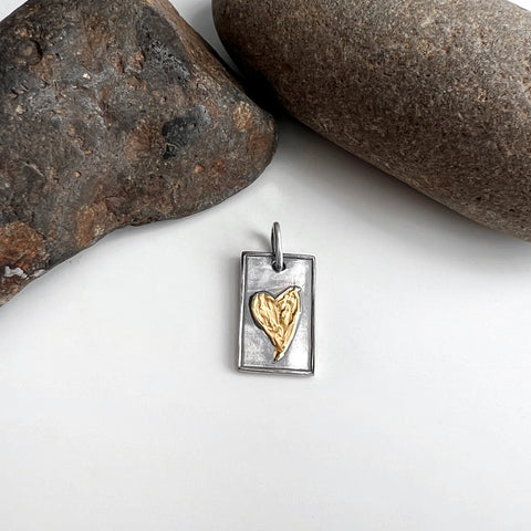 Gold Heart Charm
