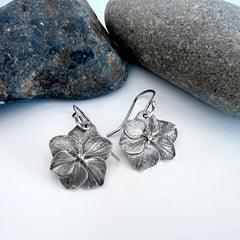 Hydrangea Flower Earrings