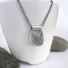 Ginkgo Leaf Necklace