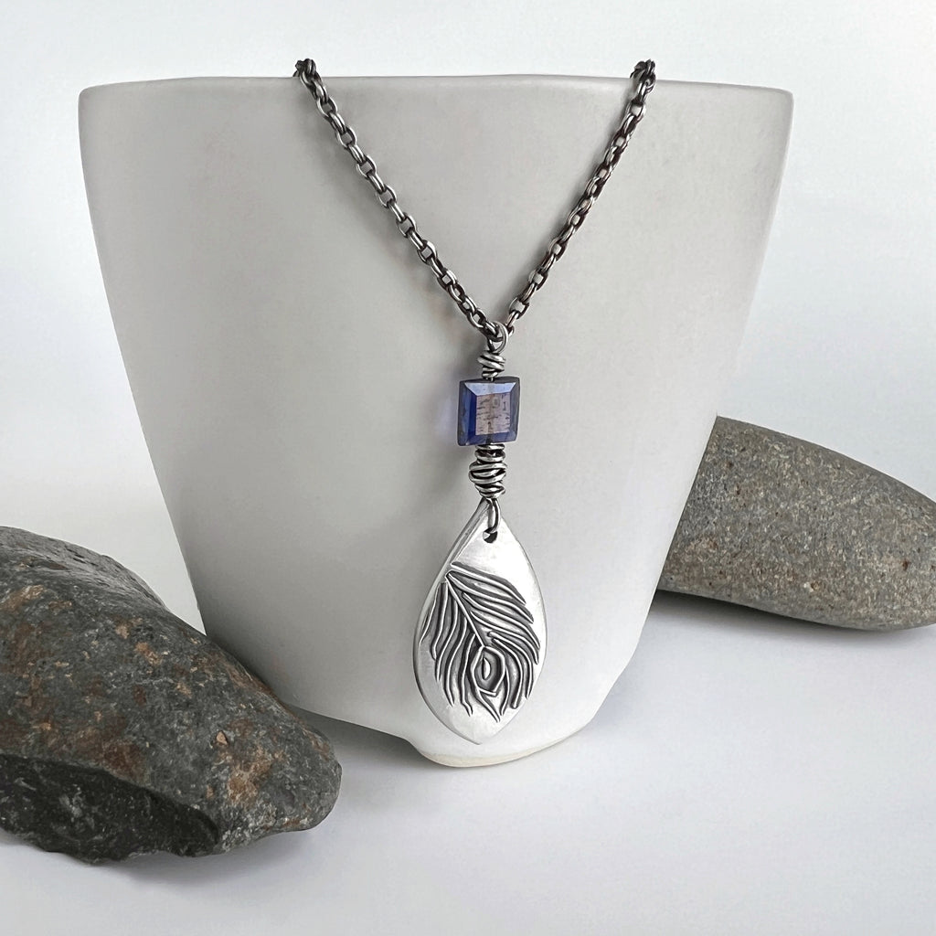 Feather locket best sale