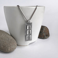 Silver Fern Pendant 10