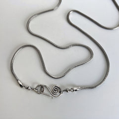 Geometric Half Circle Necklace