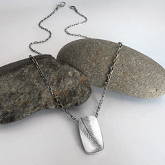 Silver Fern Pendant 4