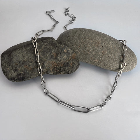 Artisan Handmade Sterling Silver Chain Necklace For Pendant – CookOnStrike